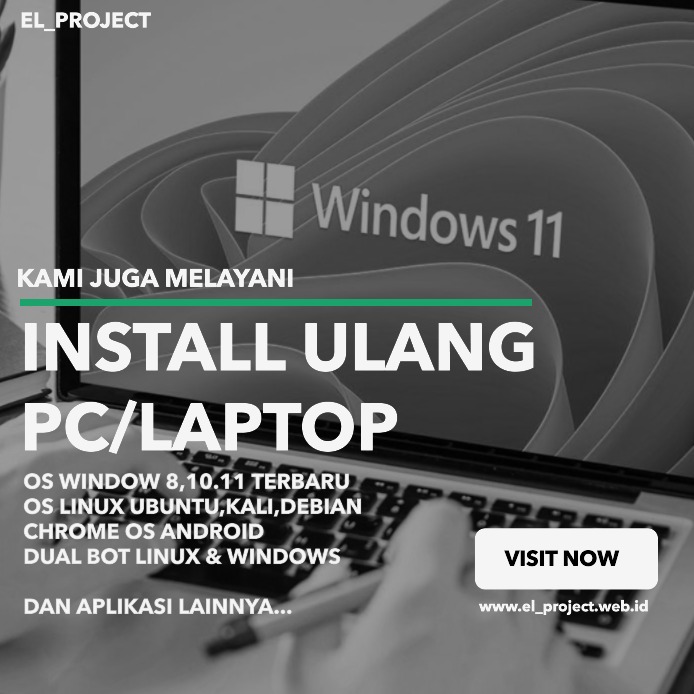 install ulang laptop/pc